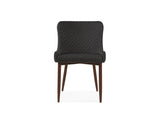 [CLEARANCE] Justina Chair, Liquorice