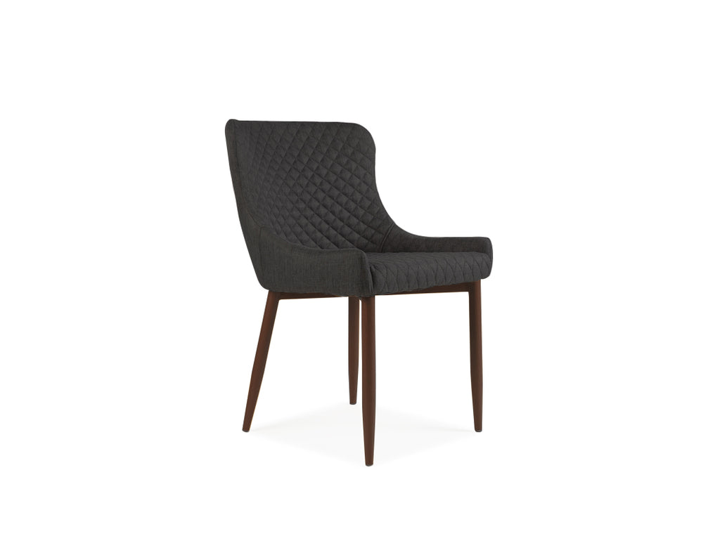 [CLEARANCE] Justina Chair, Liquorice