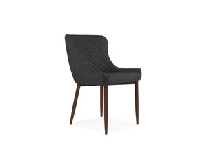 [CLEARANCE] Justina Chair, Liquorice
