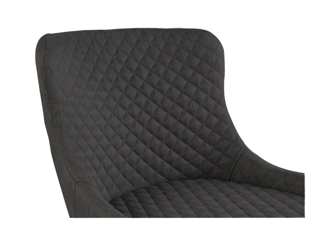[CLEARANCE] Justina Chair, Liquorice