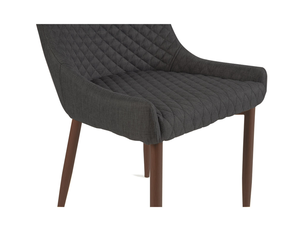 [CLEARANCE] Justina Chair, Liquorice