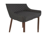 [CLEARANCE] Justina Chair, Liquorice