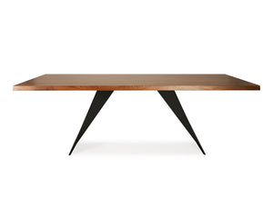 [CLEARANCE] Laurent Solid Wood Dining Table (220cm), American Black Walnut