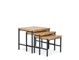 Lexi Nesting Solid Wood Side Tables