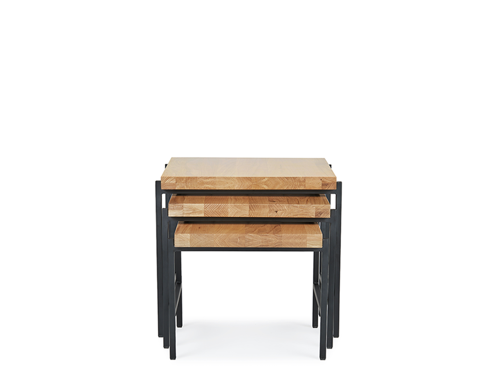 Lexi Nesting Solid Wood Side Tables