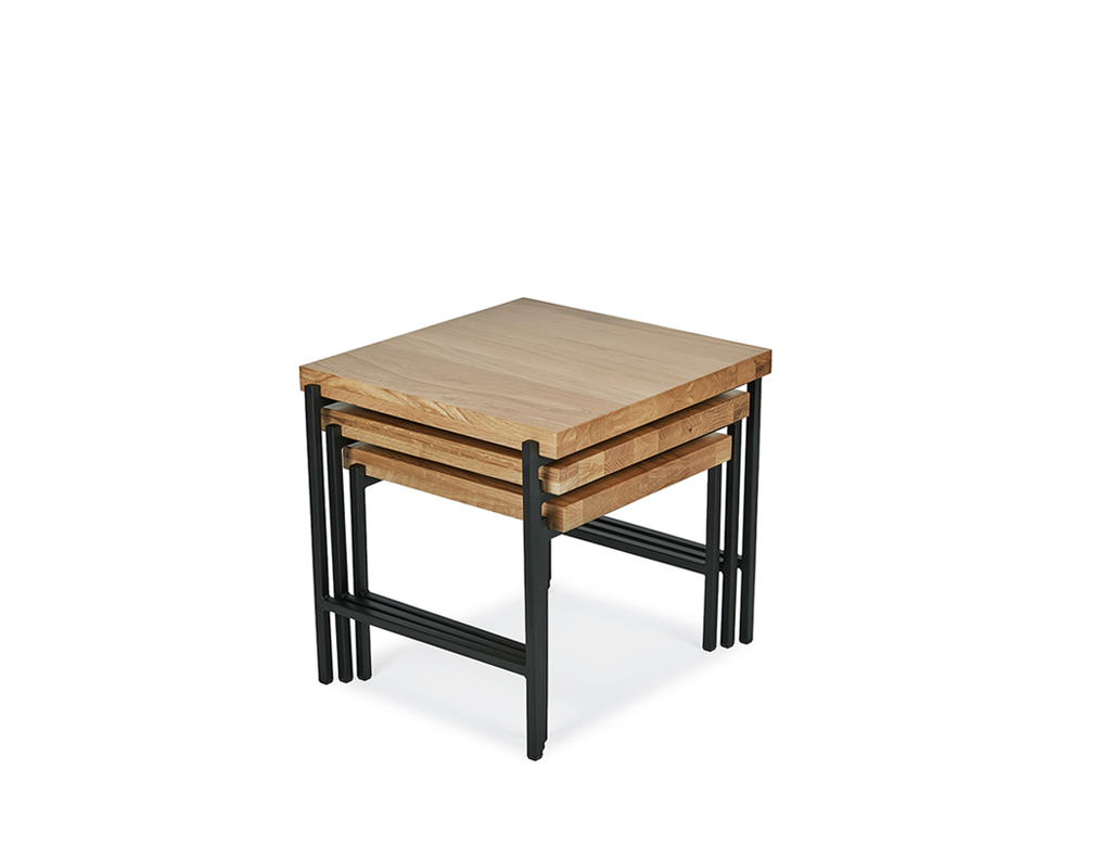 Lexi Nesting Solid Wood Side Tables