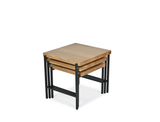 [CLEARANCE] Lexi Nesting Solid Wood Side Tables