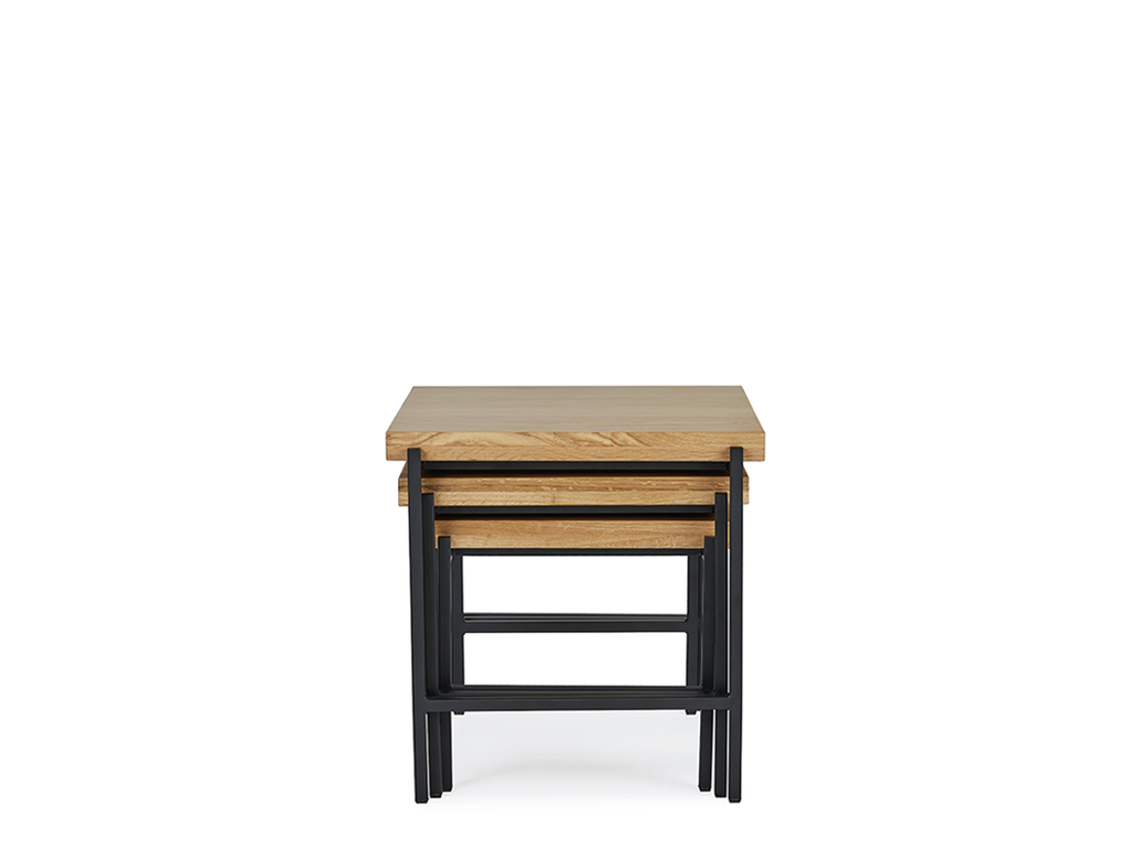 Lexi Nesting Solid Wood Side Tables