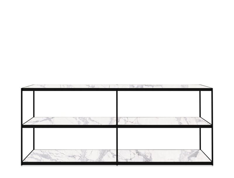 Lucca Low Shelf, Sintered Stone