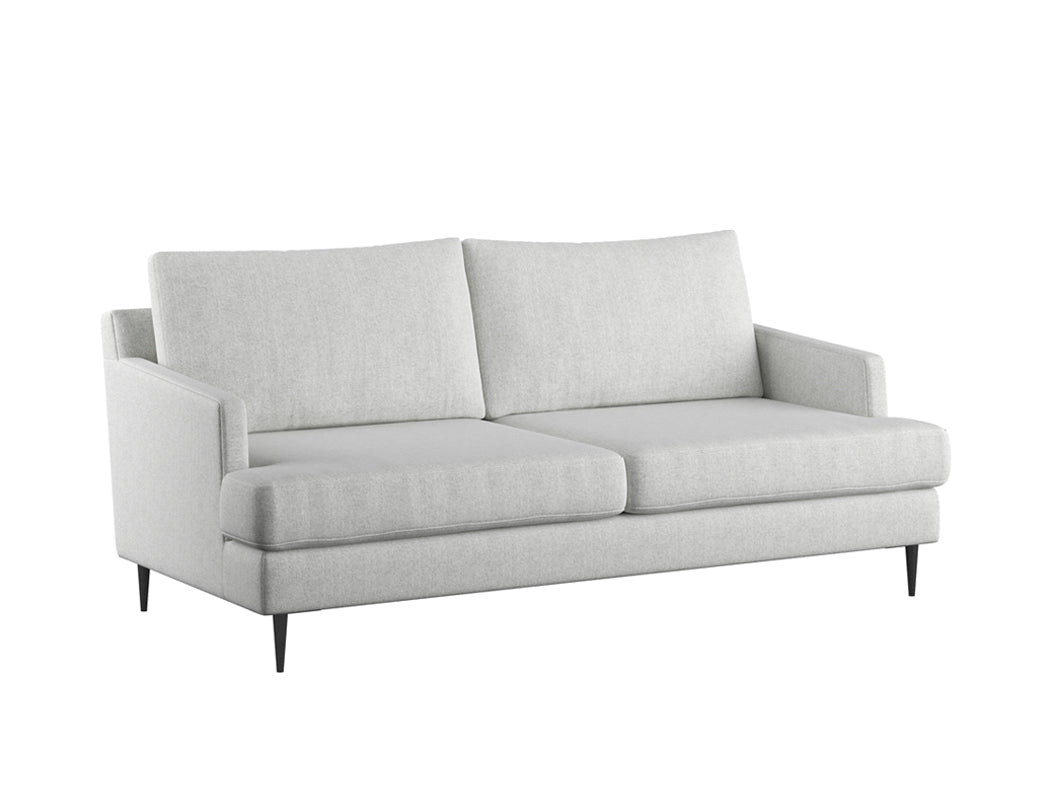 Luna 3 Seater Sofa, Cloud Grey - Water Repellent Fabric