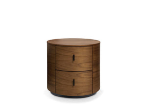 Moana Wood Side Table, American Walnut