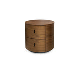 Moana Wood Side Table, American Walnut