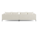 Natalia 4 Seater Sofa, White Granite