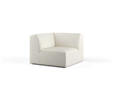 Scott Corner Sofa, White Castle