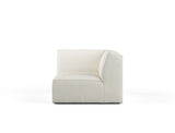 Scott Corner Sofa, White Castle