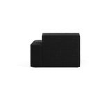 Scott Right Corner Sofa, Black Granite