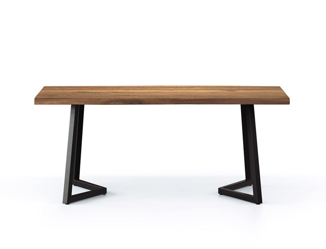 Verona Live Edge Solid Wood Dining Table, Natural 180cm Customised: Delivery in 8-10 Weeks