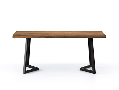 Verona Live Edge Solid Wood Dining Table, Natural 180cm Customised: Delivery in 8-10 Weeks