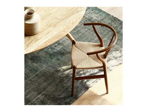 Y Wood Dining Chair, Walnut Brown